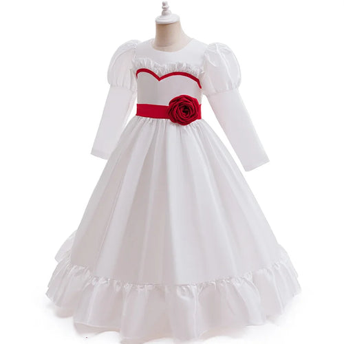 Annabelle Scary Doll Halloween Costume for Girls