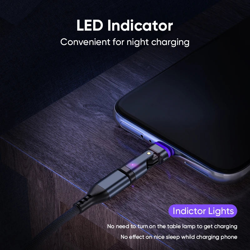240W Magnetic USB-C Fast Charging Adapter - Type-C Female Converter Cable For MacBook/Xiaomi